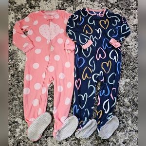 Carters 3T Warm Footie Pj Pajamas